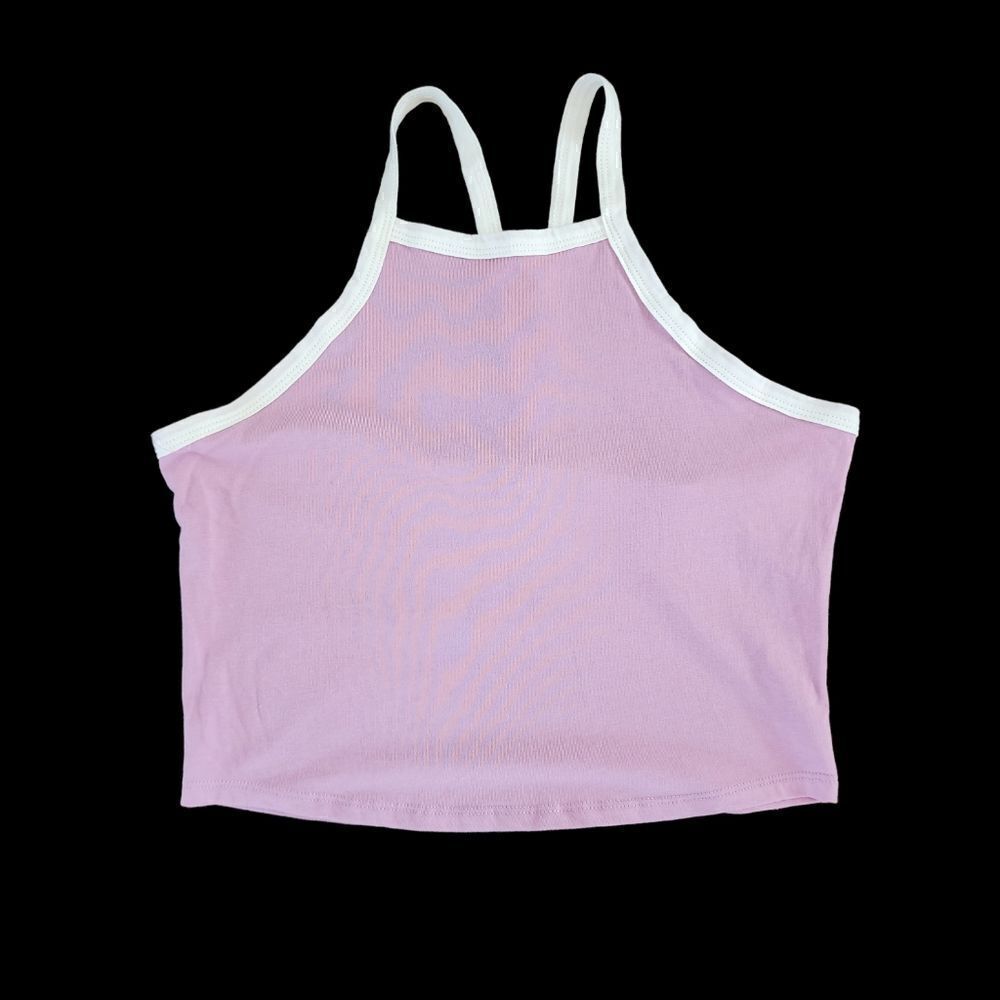 5/$20 Cropped halter tank top
